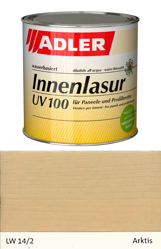 Лазурь ADLER Innenlasur UV 100 для внутренних работ  в С-Пб