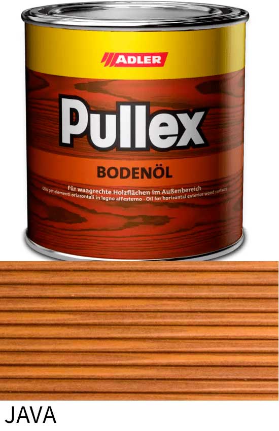Террасное масло ADLER Pullex Bodenöl цвет Java