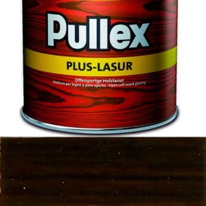 Лазурь для дерева ADLER Pullex Plus-Lasur с УФ защитой цвет LW 02/5 Ebenholz