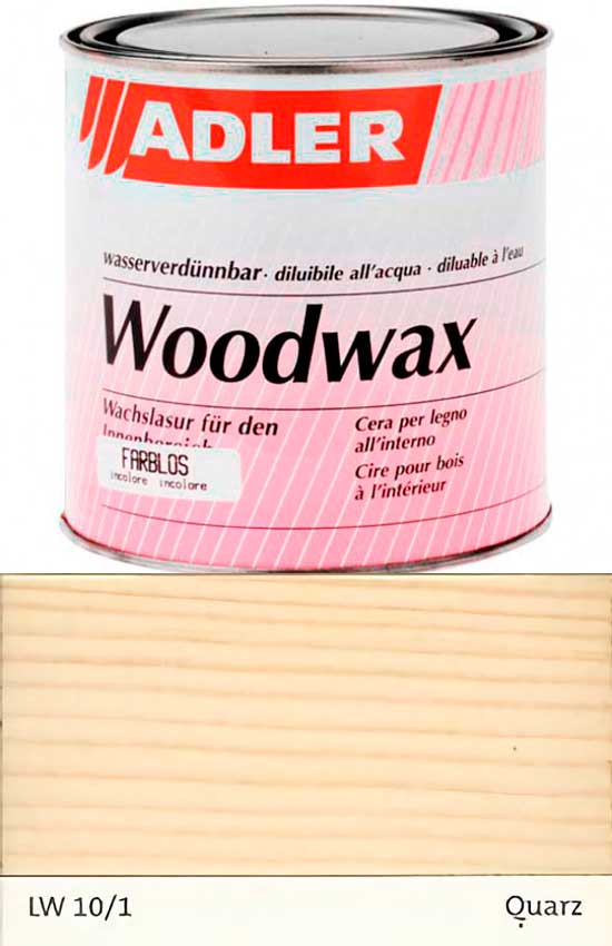Воск для дерева ADLER Woodwax цвет LW 10/1 Quarz