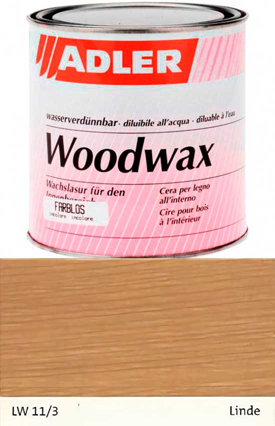Воск для дерева ADLER Woodwax цвет LW 11/3 Linde