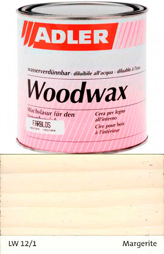Воск для дерева ADLER Woodwax цвет LW 12/1 Margerite