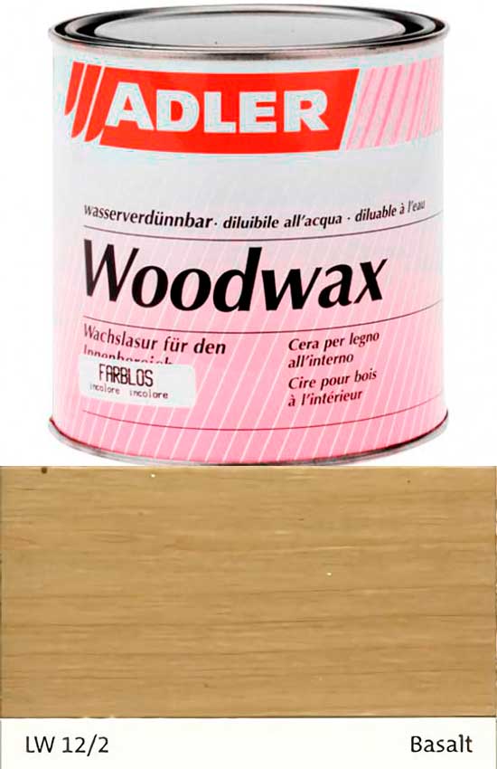 Воск для дерева ADLER Woodwax цвет LW 12/2 Basalt