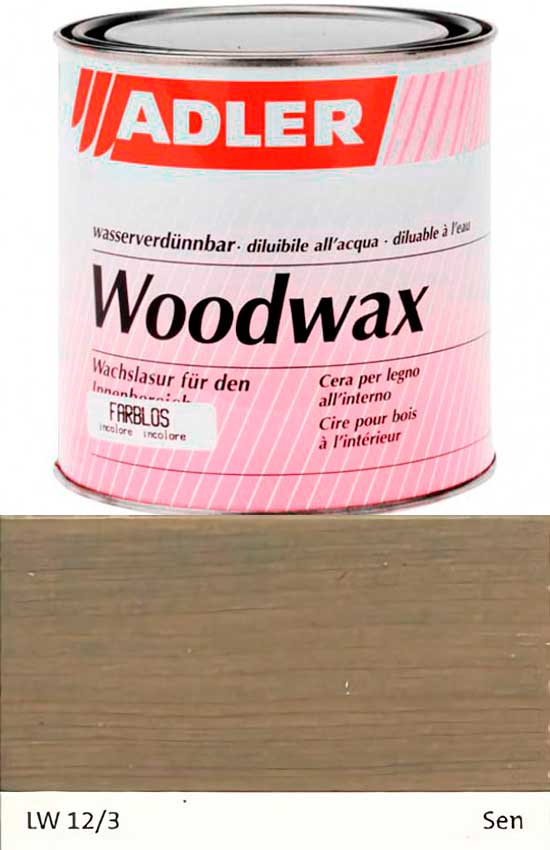 Воск для дерева ADLER Woodwax цвет LW 12/3 Sen