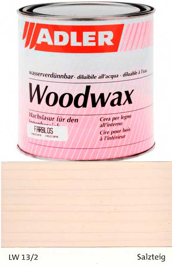 Воск для дерева ADLER Woodwax цвет LW 13/2 Salzteig