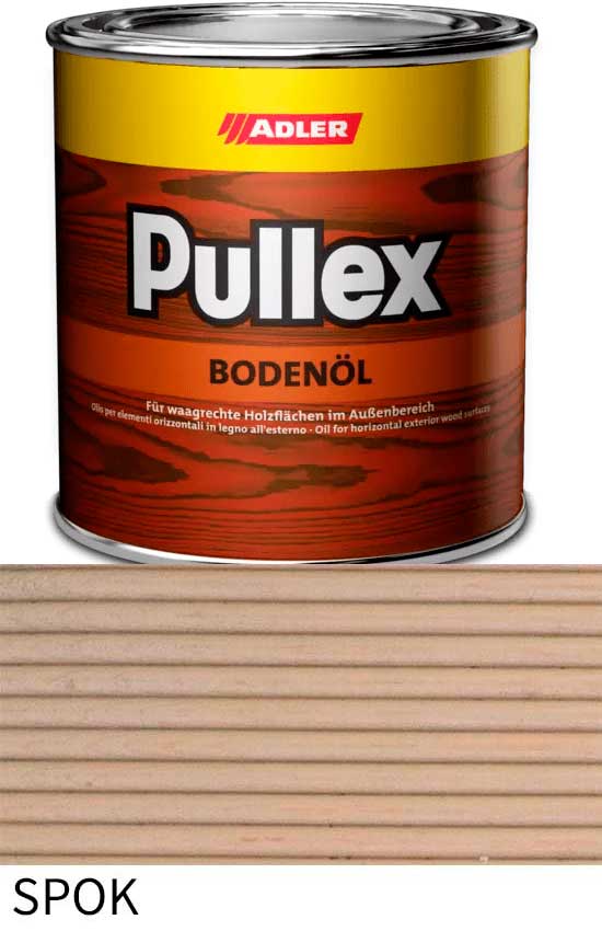 Террасное масло ADLER Pullex Bodenöl цвет Spok