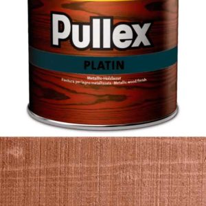 Лазурь для дерева ADLER Pullex Platin с эффектом "металлик" цвет Karneolrot