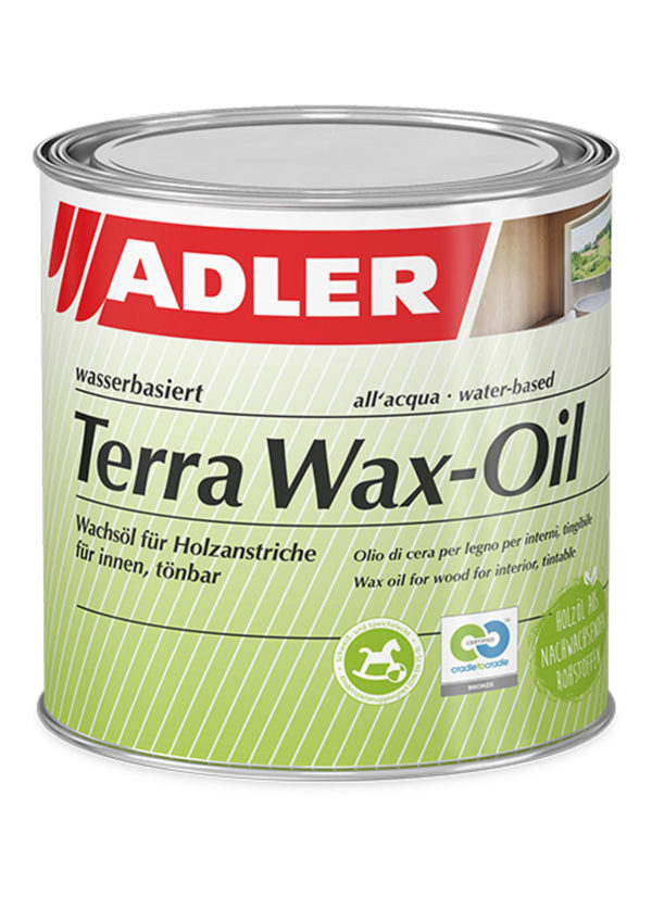 Масловоск для дерева ADLER Terra Wax-Oil для внутренних работ